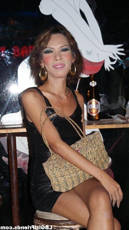 14P Real Ladyboy Girlfriends Whoring For Rent Money On The Streets Of Bangkok