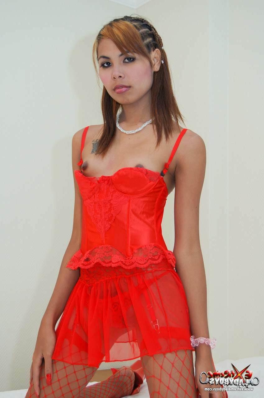15P Sexy ladyboy gets fucked in the ass