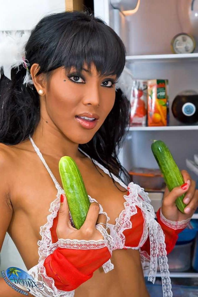 16P Ladyboy being a  very sexy dirty maid
