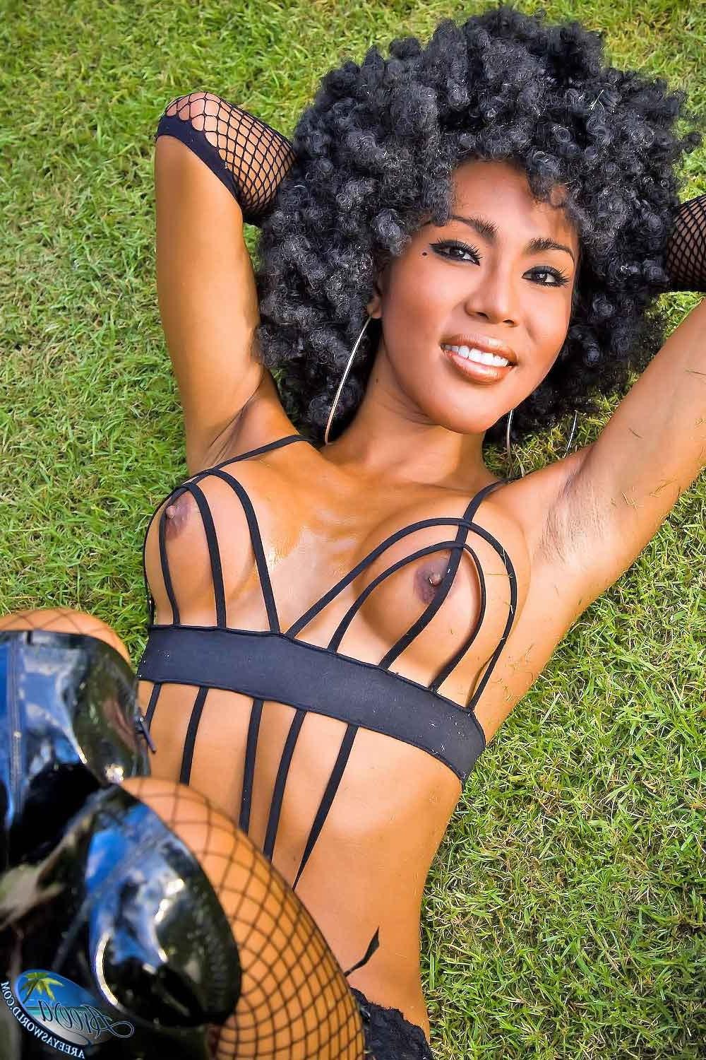 16P Hot as hell ladyboy drinking from a coconut