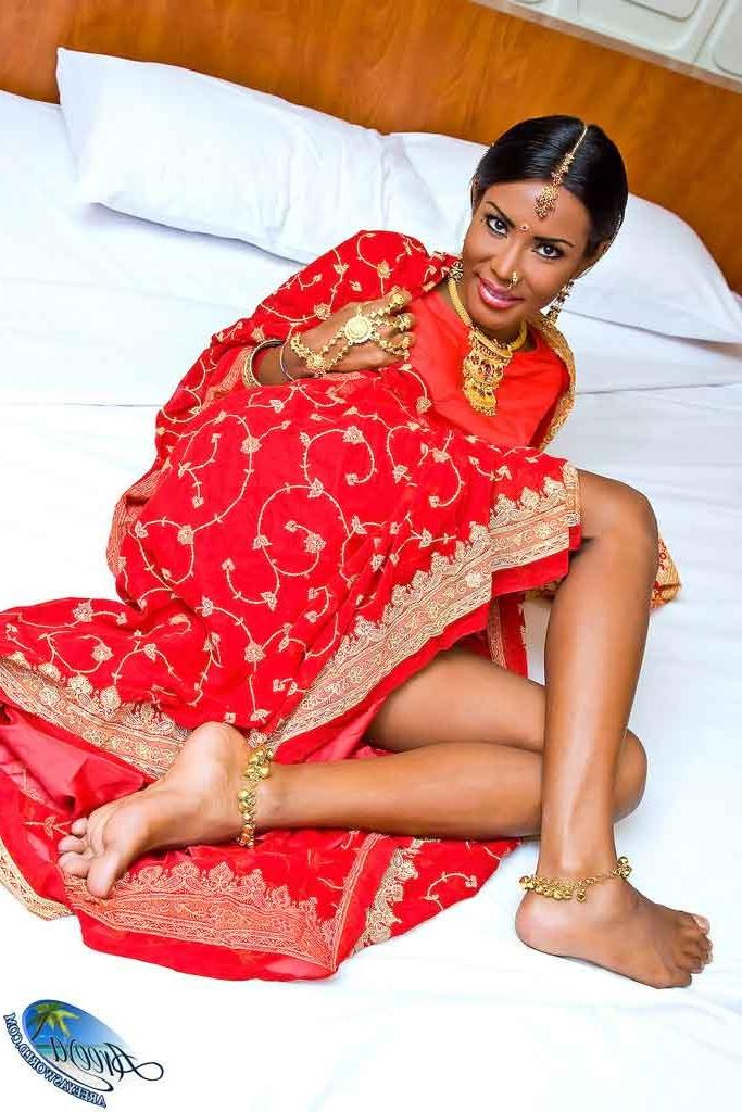 16P Ladyboy Areeya dressed as a Indian godess