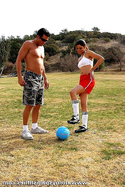 16P Horny Spanish shows off her athleticism by riding a hard cock