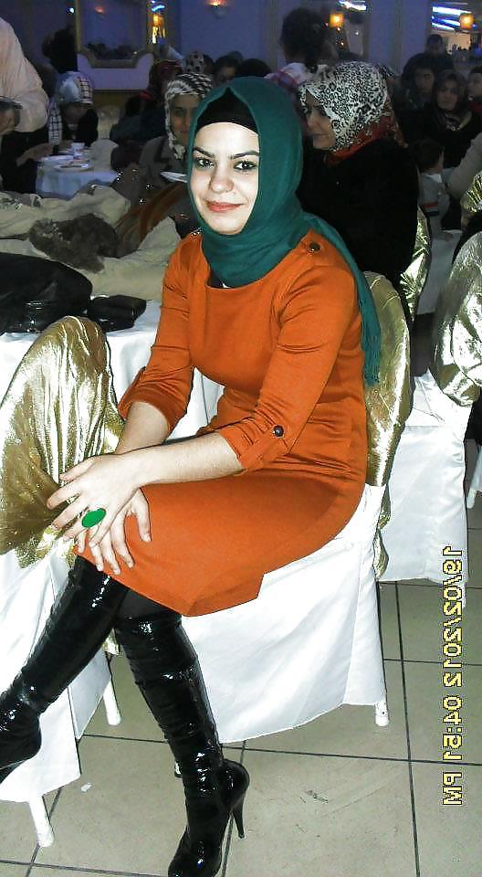 25P Turkish turbanli hijab arab asuman 