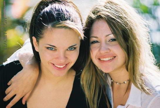 20P lesbian couple touching and rubbing