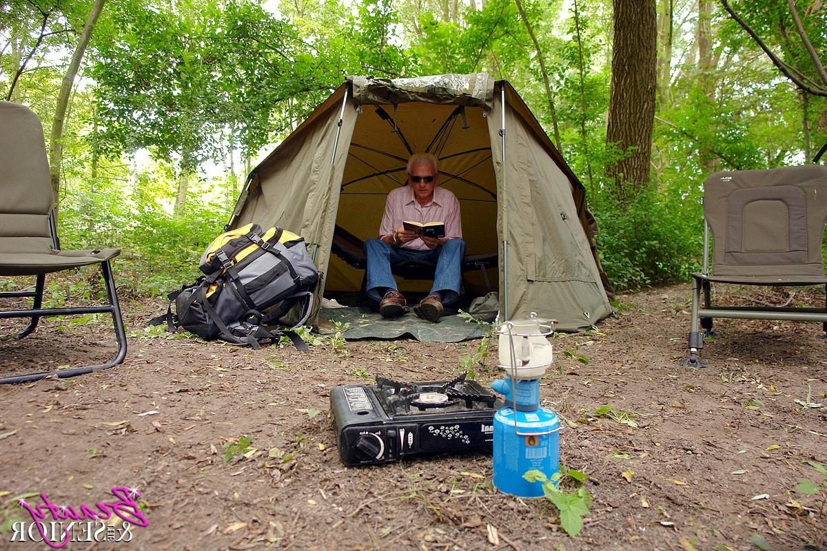 15P Freaky old grandpa fucks a hot teen on campingsite