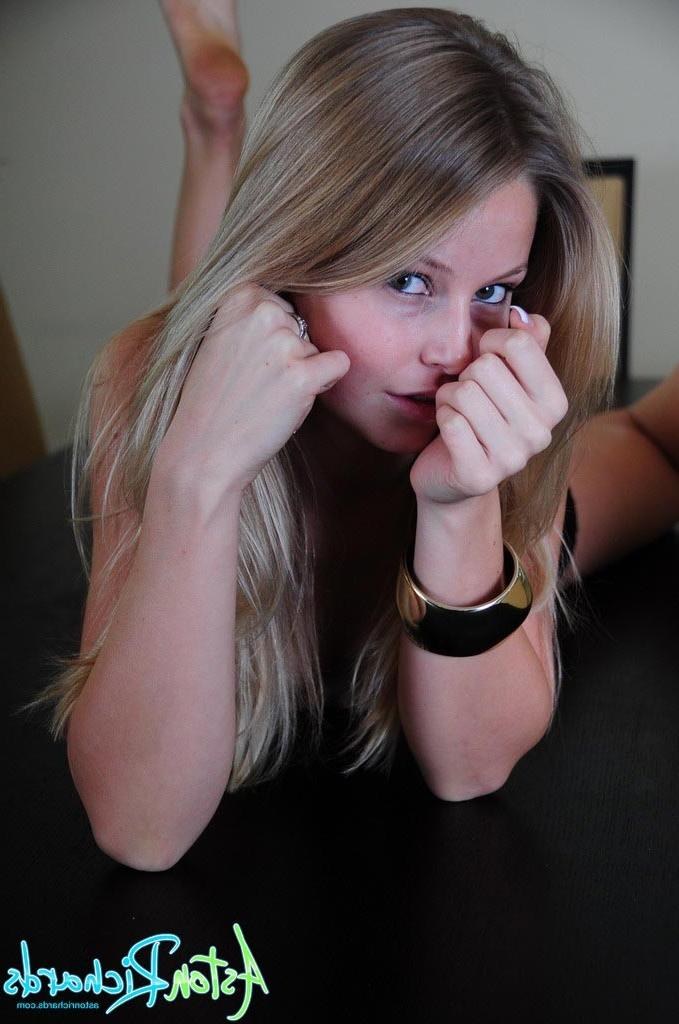 16P Teen with tiny boobs and black panties
