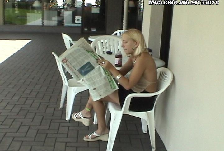 12P 12 pics and 1 movie of Krista from Street Blowjobs