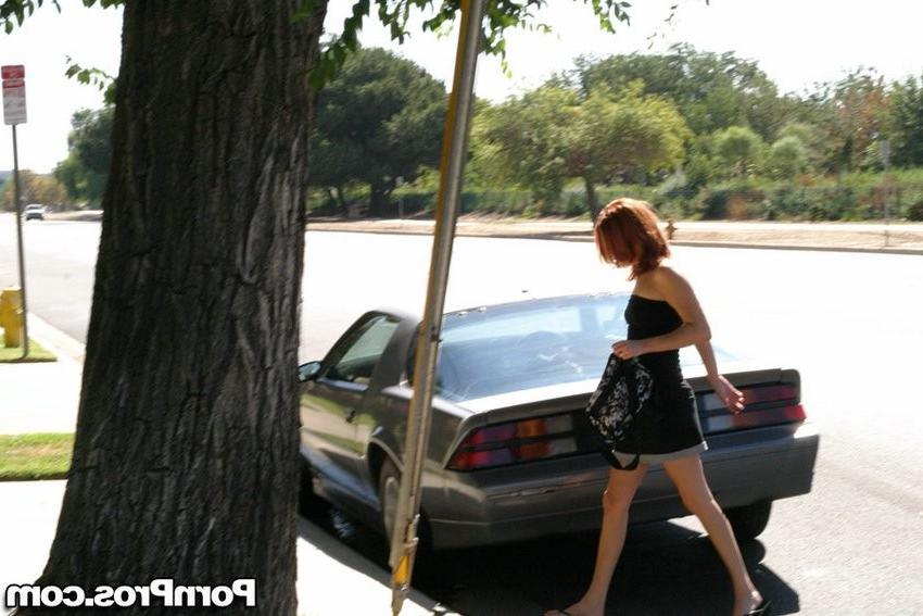 16P girl on spycam on her way to her bf