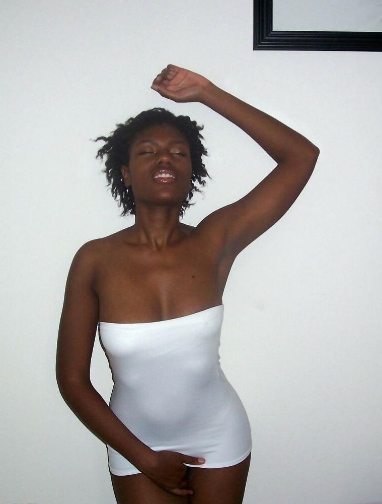 15P Black Teen Revenge - Black teen gfs are posing and fucking gallery 17