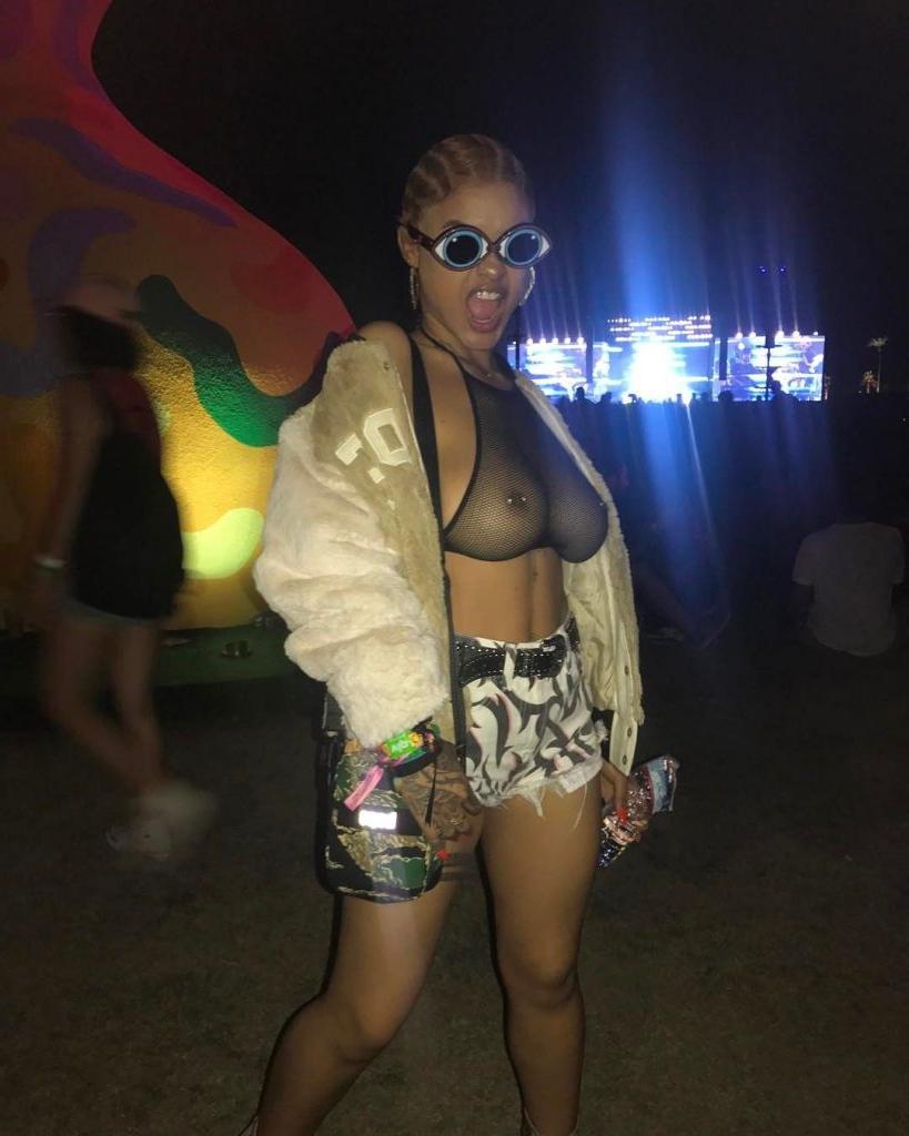 4P India Westbrooks’ Pierced Nipples Steal The Show