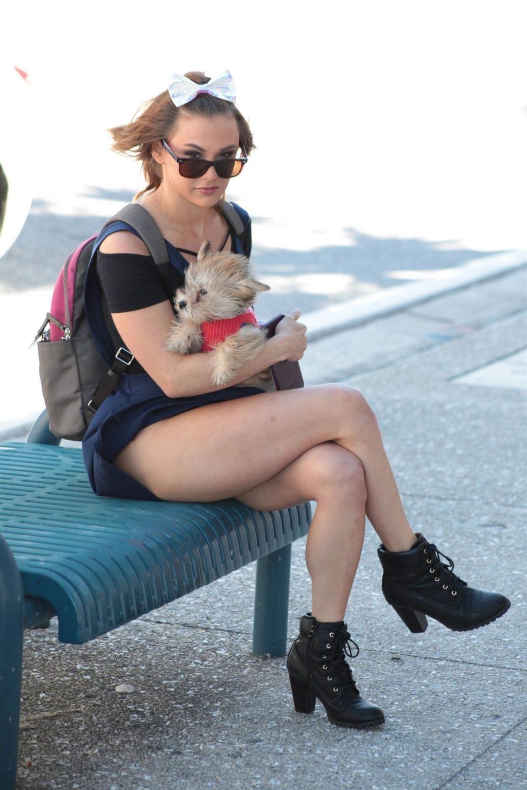 18P Maria Jade Upskirt