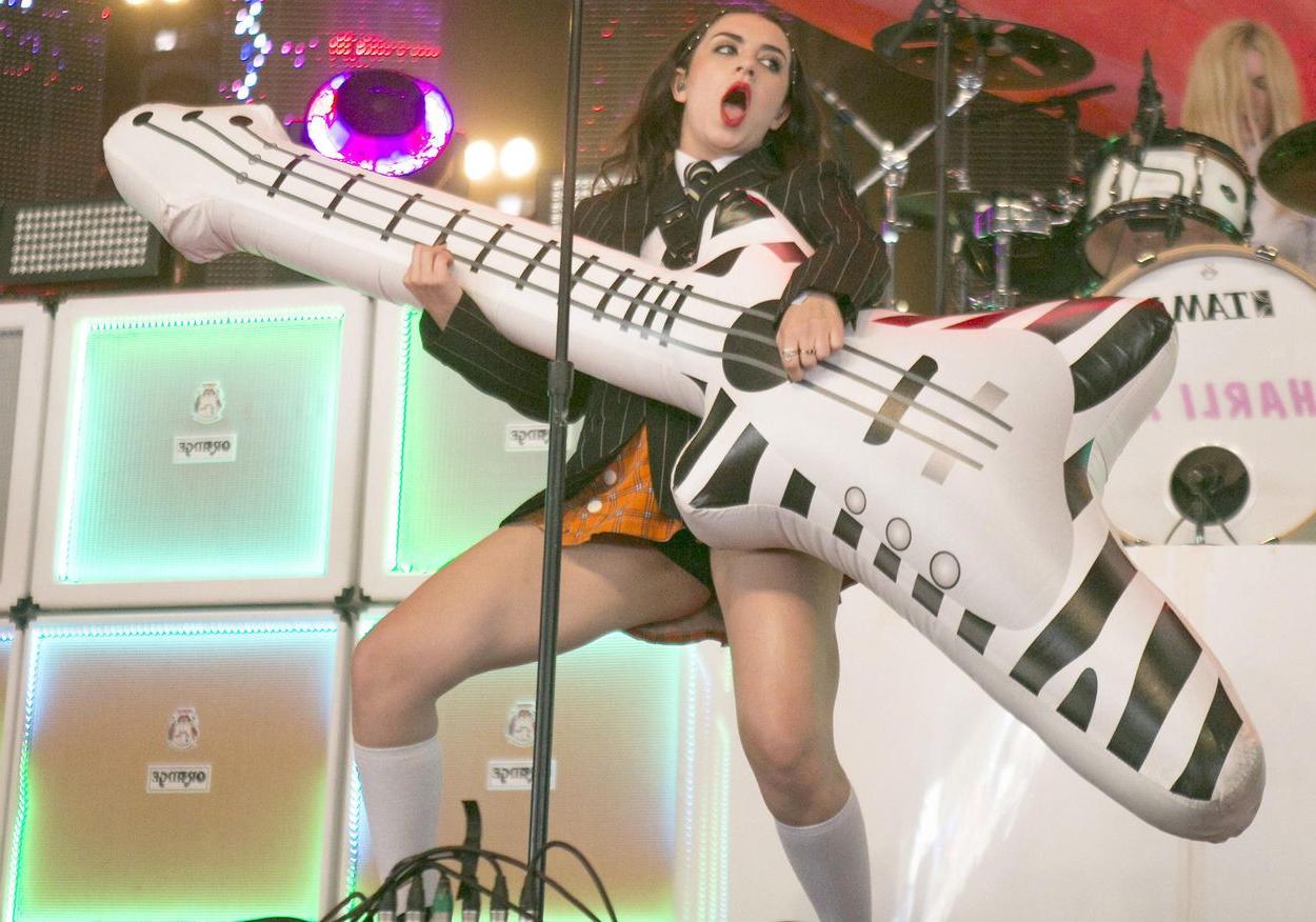 11P Upskirt pics of Charli XCX