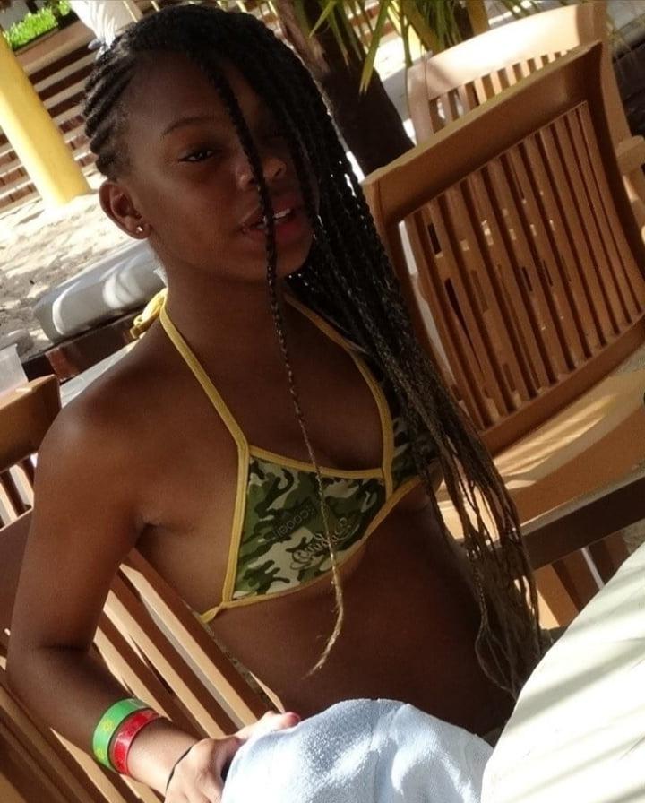11P Dirty black teen slut