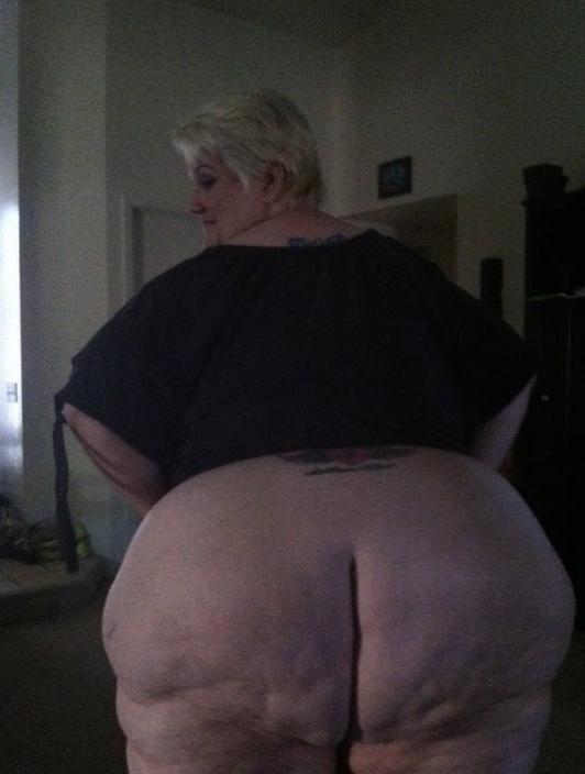 9P 55 year old wide load ssbbw granny