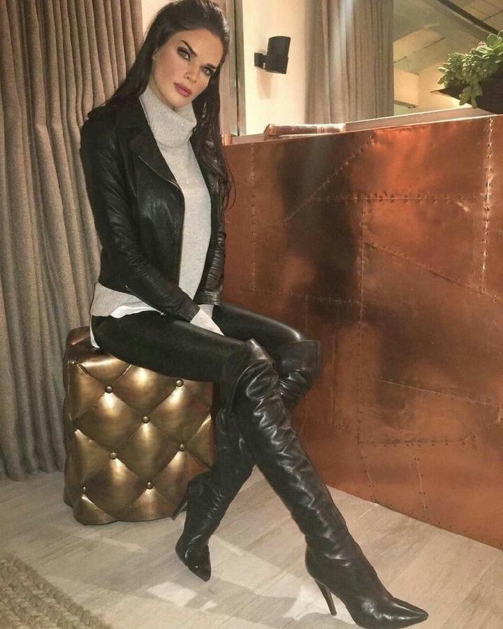 24P Mix leather latex and lingerie 30
