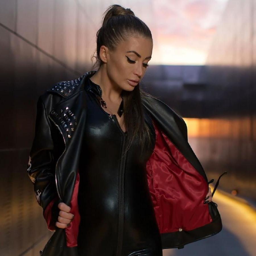 24P Mix leather latex and lingerie 29