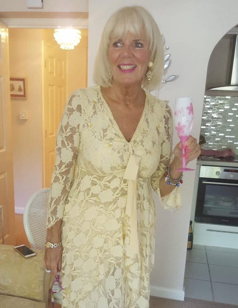 25P Constantly hard in your presence granny