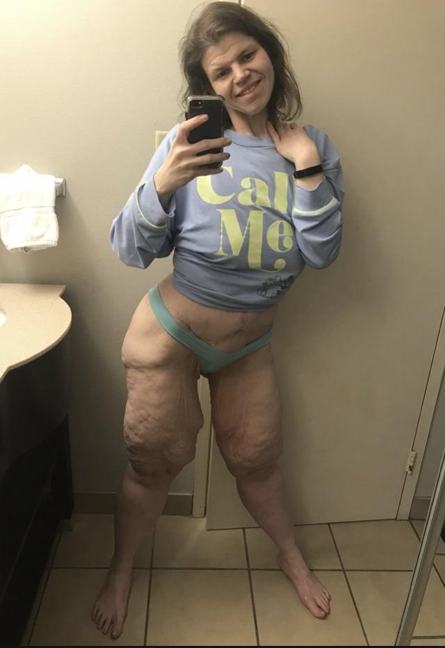 8P 52 year old granny Droopy body