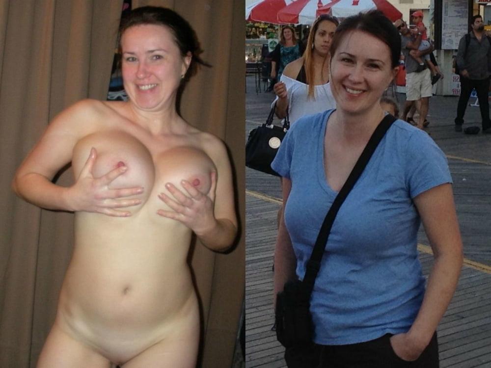 25P Dressed undressed Milfs clothed naked 4