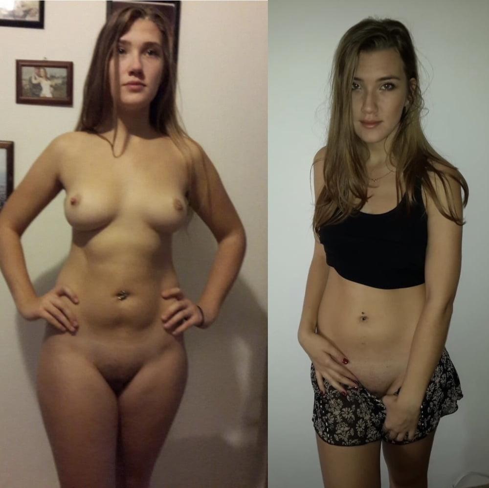 25P Dressed undressed Milfs clothed naked 4