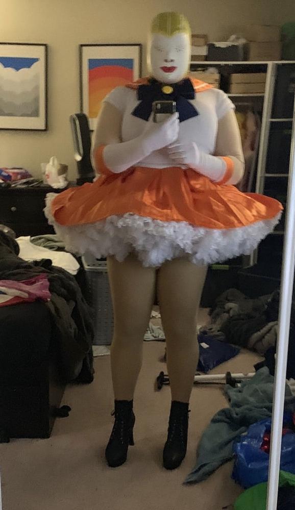 16P Sailor Moon Latex-Dienstmädchen