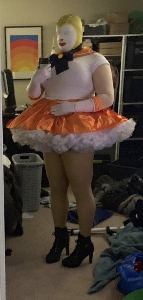 16P Sailor Moon Latex-Dienstmädchen