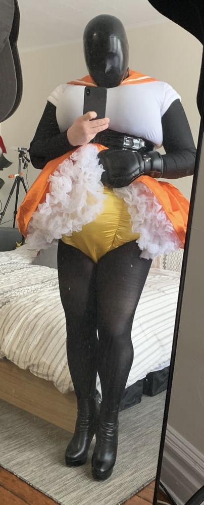16P Sailor Moon Latex-Dienstmädchen
