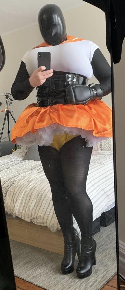 16P Sailor Moon Latex-Dienstmädchen