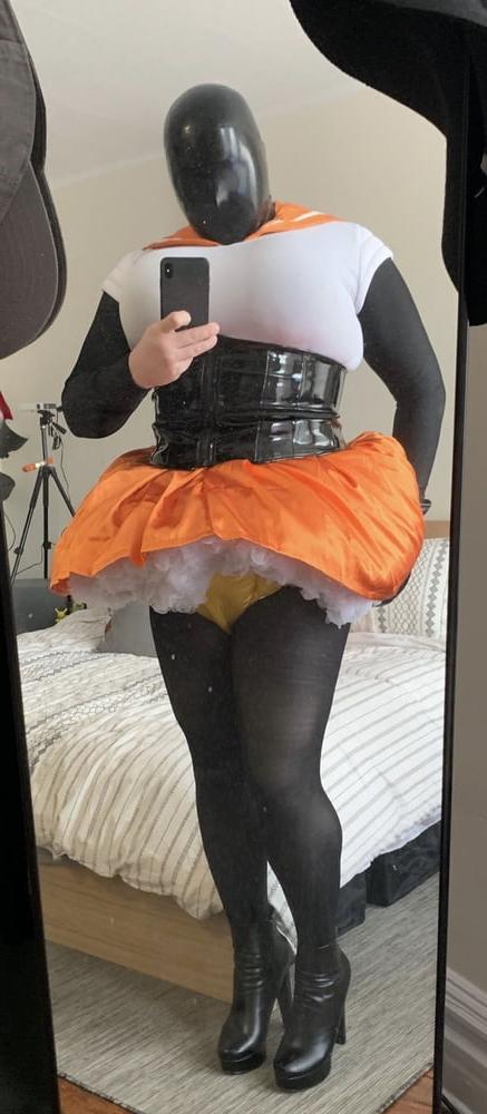16P Sailor Moon Latex-Dienstmädchen