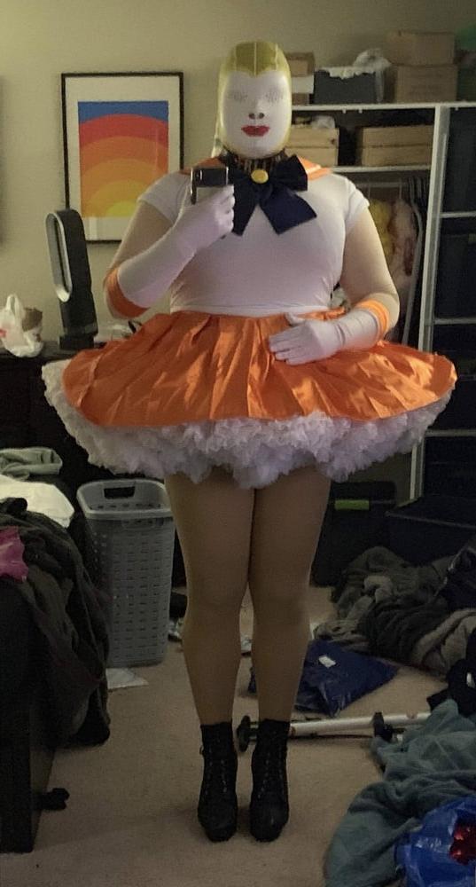 16P Sailor Moon Latex-Dienstmädchen