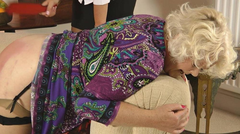 10P spanking granny