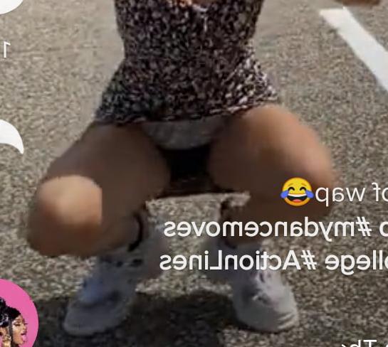 25P Tik Tok Females: Upskirt cutie