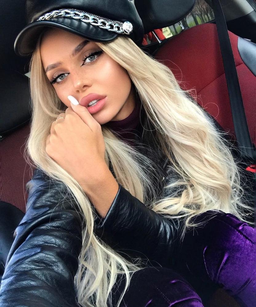 25P Angelika - Blonde Russian Instagram Babe - Big Tits &amp; Ass