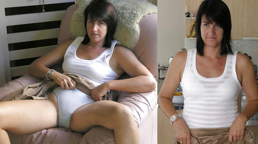 10P Married mature wife clothed unclothed pics