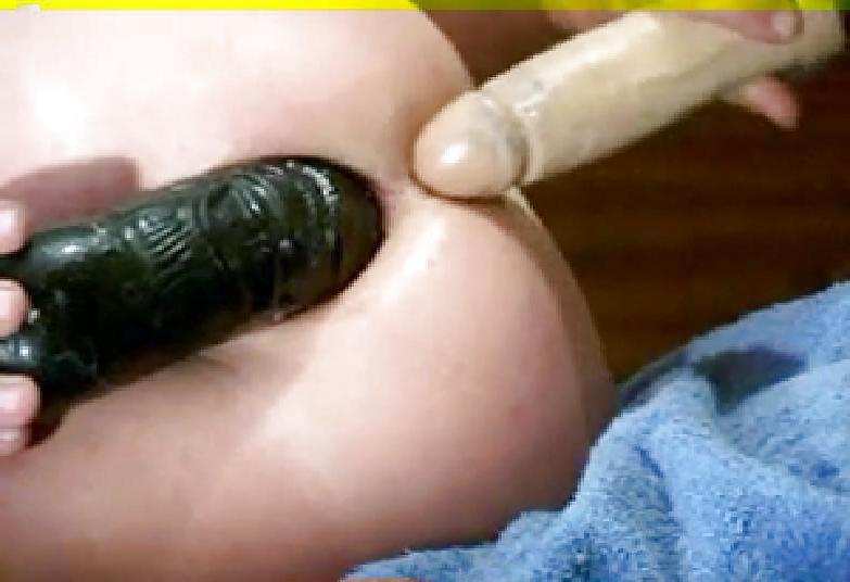 12P Big Rubber Dick Fills My Ass