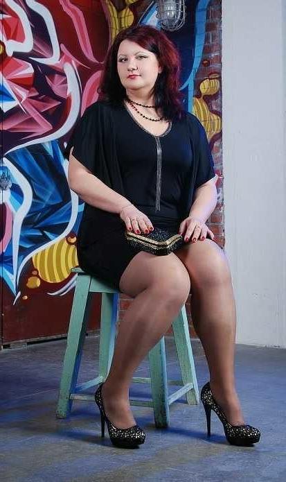 25P Bbw in drees and pantyhose