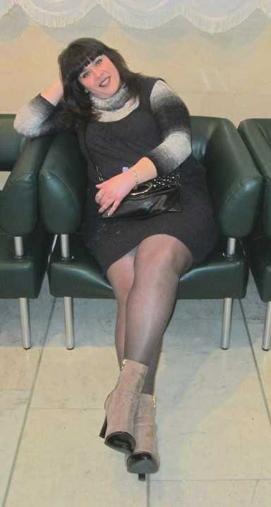 25P Bbw in drees and pantyhose
