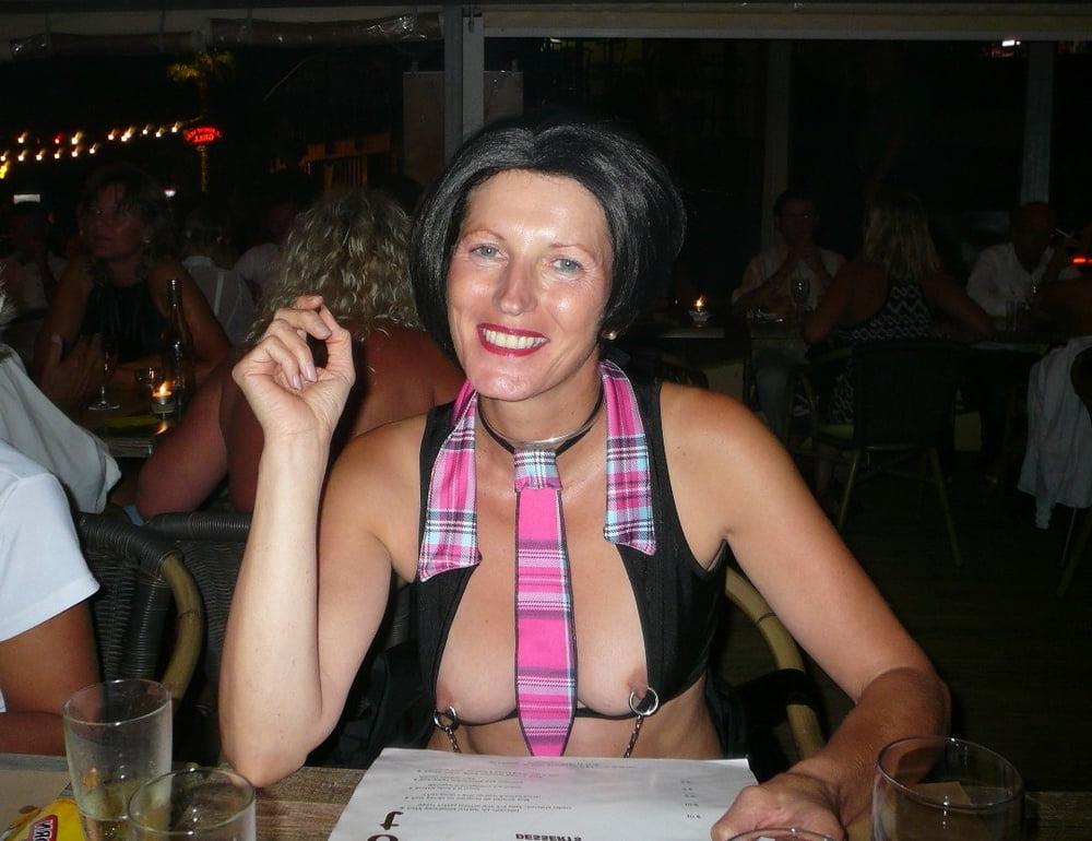 25P Chloe's pierced nipples