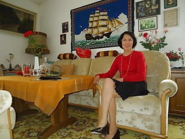 21P Beautiful non-nude asian granny posing