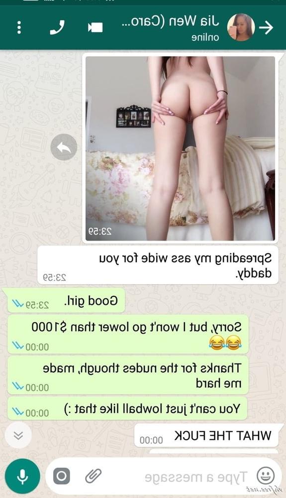 6P Jia Wen Asian Girl Bargaining