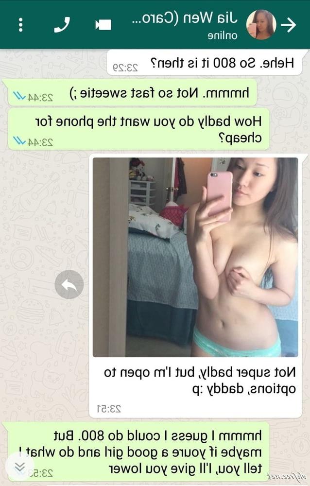 6P Jia Wen Asian Girl Bargaining