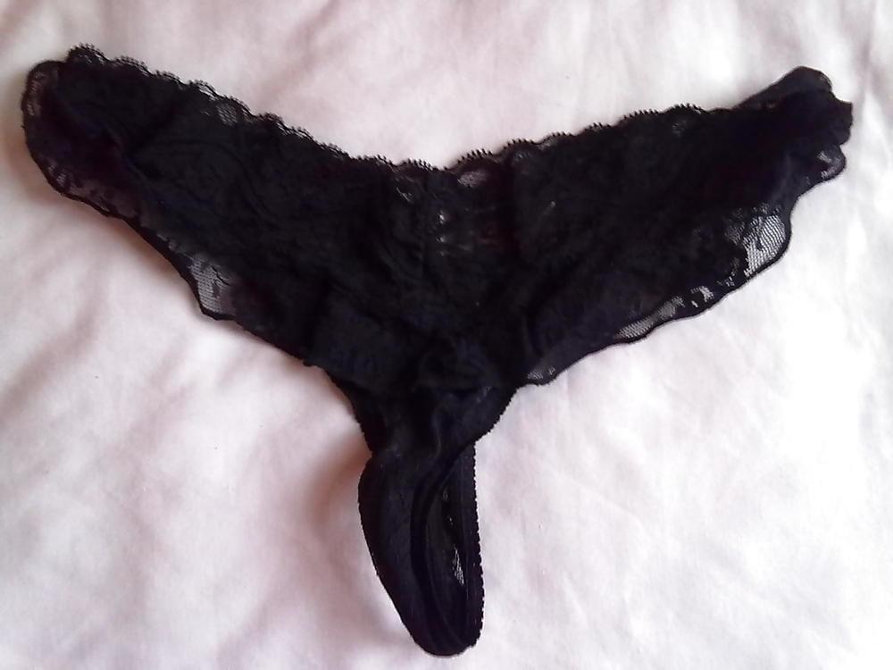 25P Indian girlfriend thongs butt plug