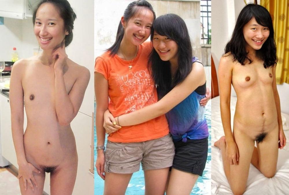 25P Asian women - clothed and unclothed