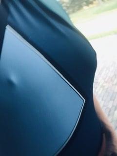 25P Public see through nipples in the park Amberx