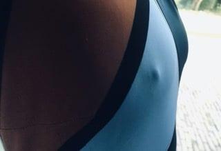 25P Public see through nipples in the park Amberx