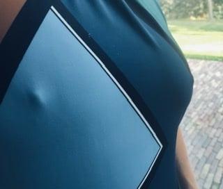25P Public see through nipples in the park Amberx
