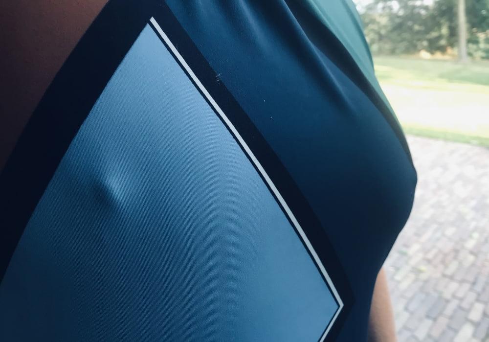25P Public see through nipples in the park Amberx