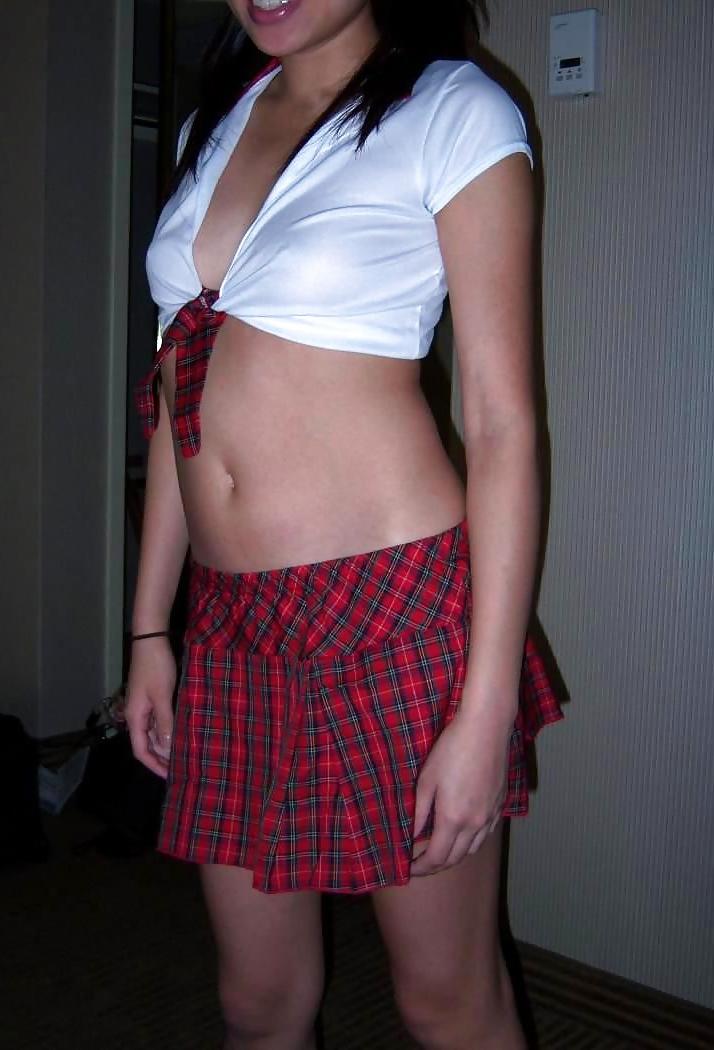 21P Hot Asian Schoolgirl Slut