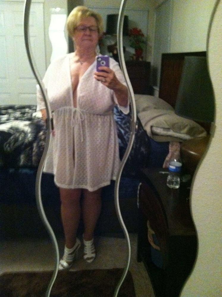 14P Non-nude big titted granny