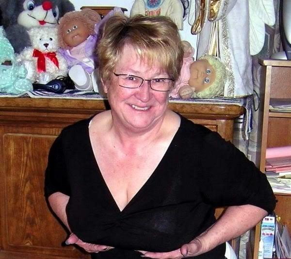14P Non-nude big titted granny